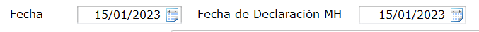 Fechas Compras